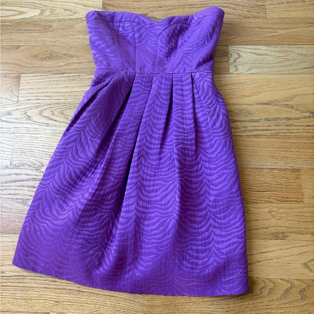 Rebecca Taylor Lupine Strapless Dress